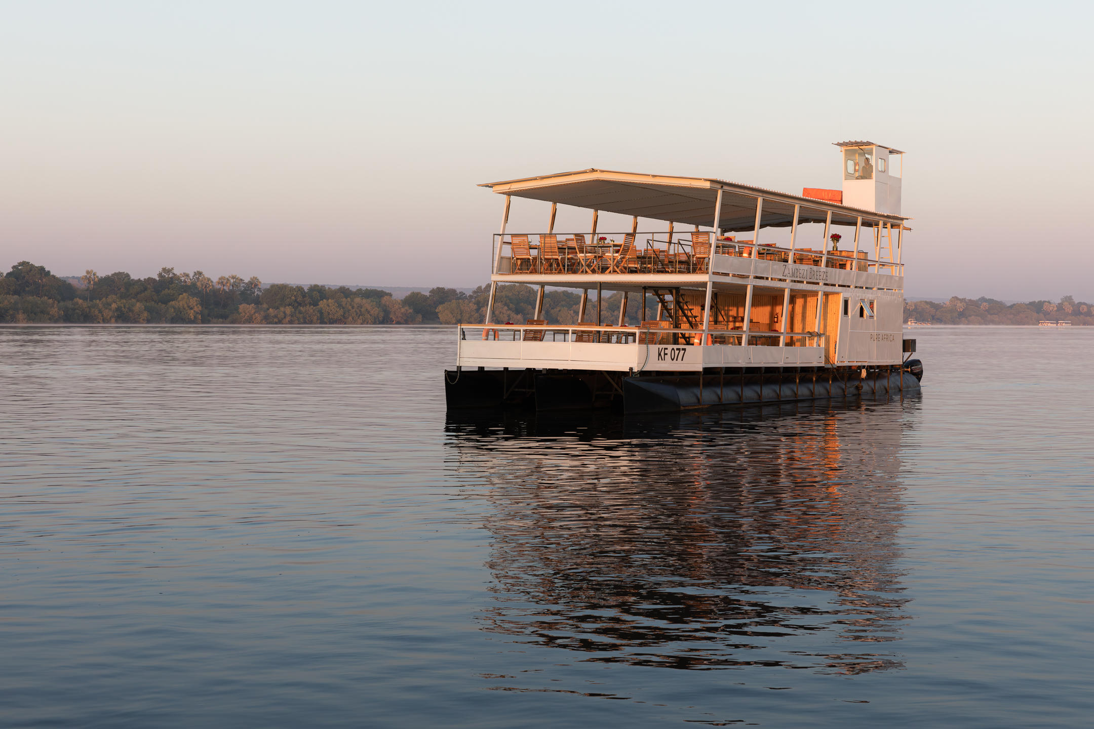 Luxury Sunset Cruise in Victoria Falls